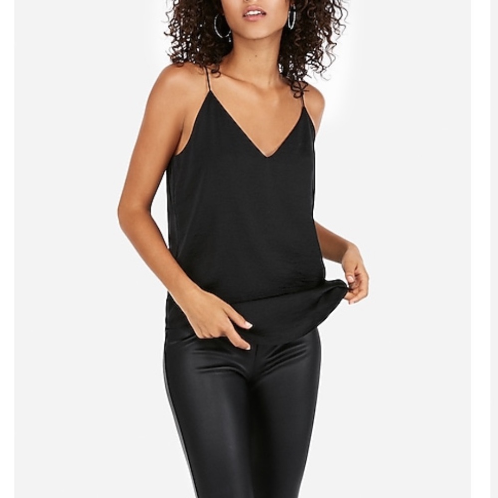 Express Black Tank Top Size L